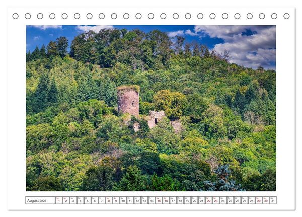 Produktbild: Fotospots in Deutschland (Tischkalender 2026 DIN A5 quer), CALVENDO Monatskalender