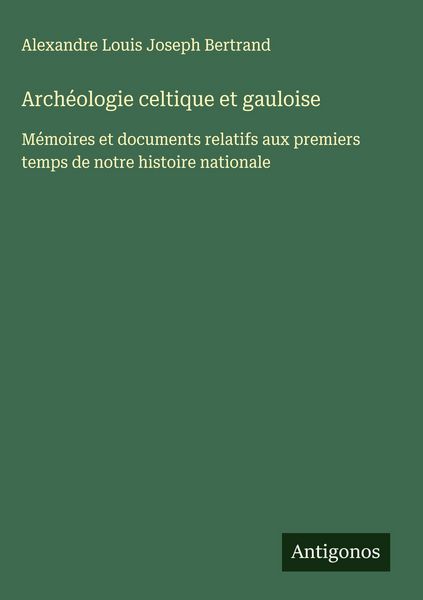 Produktbild: Arch&eacute;ologie celtique et gauloise