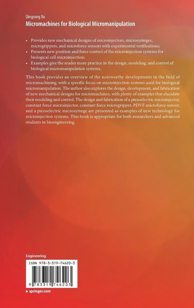 Produktbild: Micromachines for Biological Micromanipulation