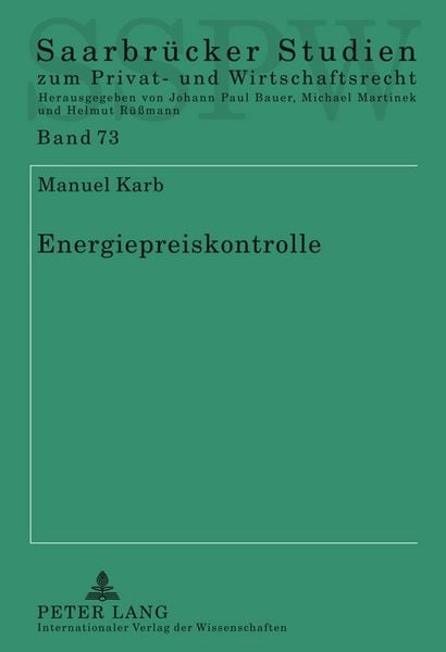 Produktbild: Energiepreiskontrolle