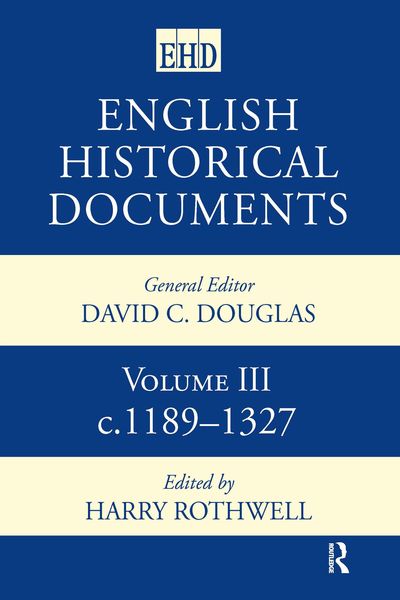 Produktbild: English Historical Documents