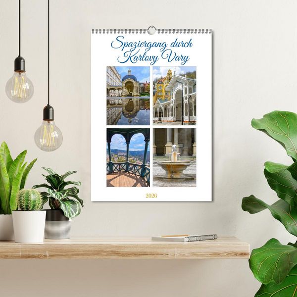 Produktbild: Spaziergang durch Karlovy Vary (Wandkalender 2026 DIN A3 hoch), CALVENDO Monatskalender