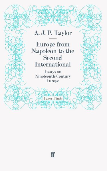 Produktbild: Europe from Napoleon to the Second International