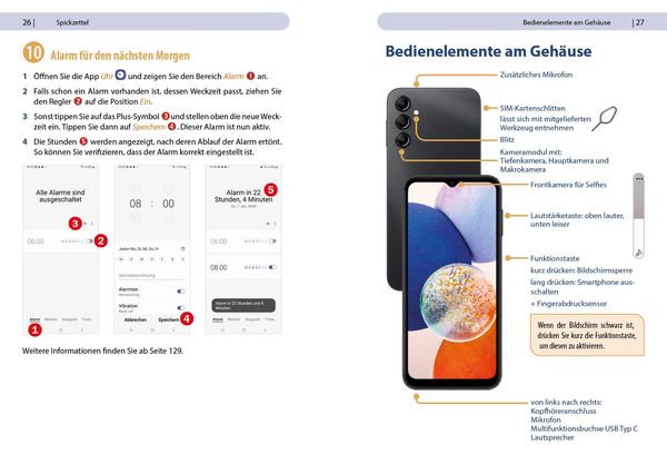 Produktbild: Samsung Galaxy A14 5G - F&uuml;r Einsteiger ohne Vorkenntnisse