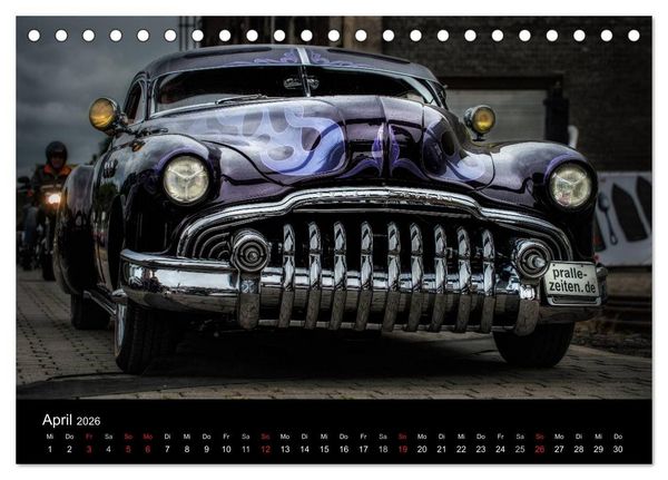 Produktbild: Custom Cars - Autos die begeistern (Tischkalender 2026 DIN A5 quer), CALVENDO Monatskalender