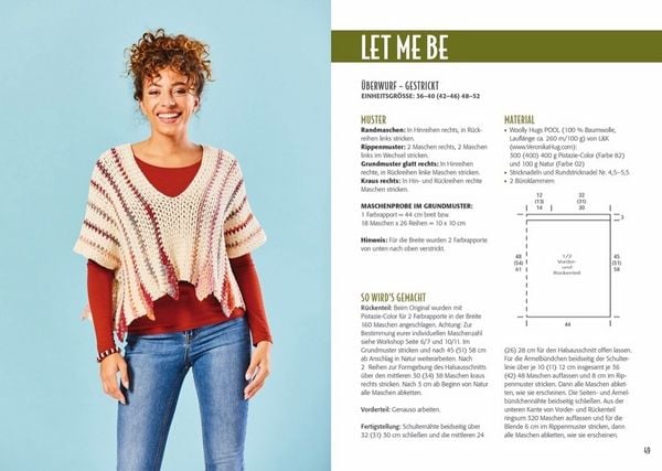Produktbild: Woolly Hugs H&auml;keln mit verk&uuml;rzten Reihen