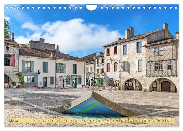 Produktbild: Gascogne, ein St&uuml;ck Paradies (Wandkalender 2027 DIN A4 quer), CALVENDO Monatskalender