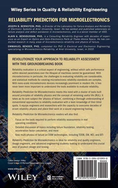 Produktbild: Reliability Prediction for Microelectronics