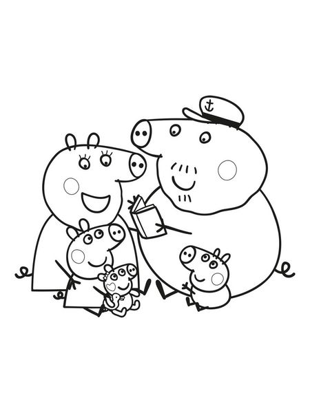 Produktbild: Peppa Wutz Ausmalbilder: Mein Schablonen-Malbuch