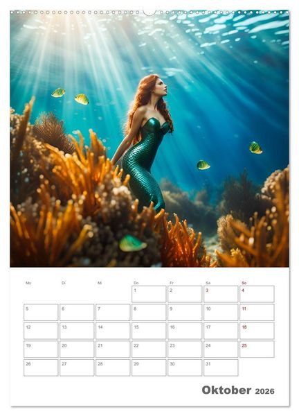 Produktbild: Gesch&ouml;pfe der griechischen Mythologie - Eine KI-Welt der griechischen G&ouml;tter, Kreaturen und Abenteurer (Wandkalender 2026 DIN A2 hoch), CALVENDO Monatskalender