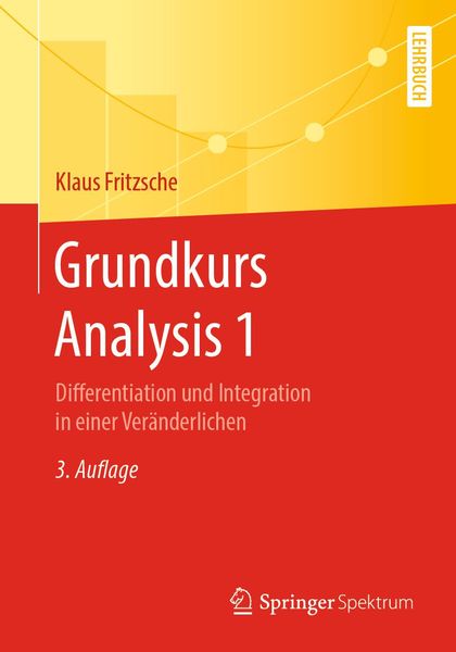Produktbild: Grundkurs Analysis 1