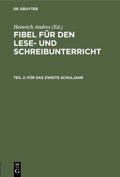 Produktbild: F&uuml;r das zweite Schuljahr