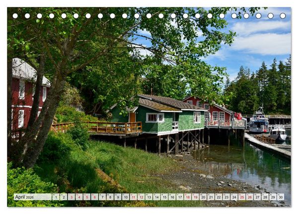 Produktbild: Faszination Vancouver Island (Tischkalender 2026 DIN A5 quer), CALVENDO Monatskalender