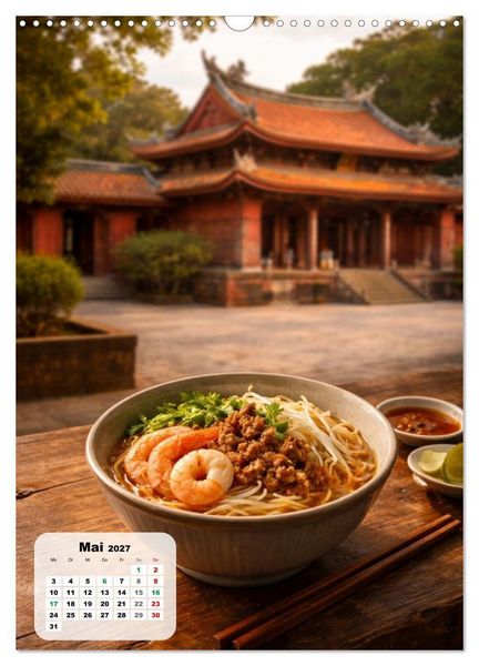 Produktbild: Taiwan &ndash; Eine Schlemmerreise durchs Land der Nachtm&auml;rkte (Wandkalender 2027 DIN A3 hoch), CALVENDO Monatskalender