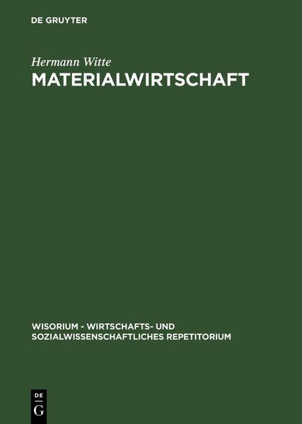 Produktbild: Materialwirtschaft