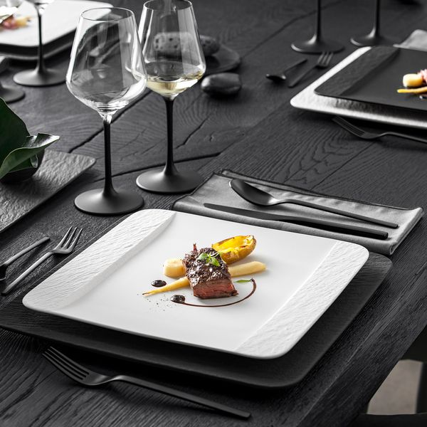 Produktbild: Villeroy & Boch Manufacture Speiseteller quadratisch
