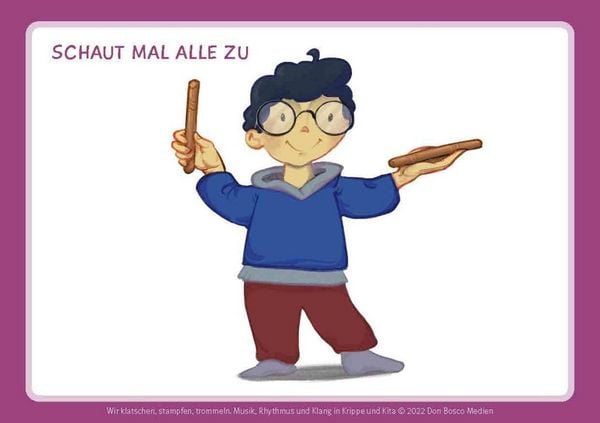 Produktbild: Wir klatschen, stampfen, trommeln