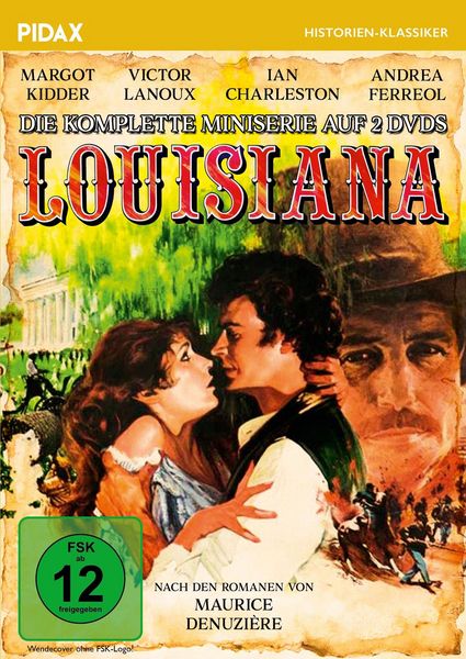 Produktbild: Louisiana / Das komplette 6-teilige Historienepos im Stil von &bdquo;Vom Winde verweht&ldquo; und &bdquo;North & South&ldquo; (Pidax Historien-Klassiker) [2 DVDs]
