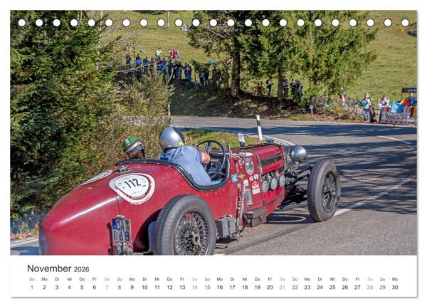 Produktbild: Faszination Jochpassrennen (Tischkalender 2026 DIN A5 quer), CALVENDO Monatskalender