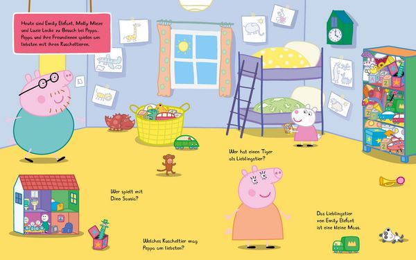 Produktbild: Peppa Pig Magnet-Spiel-Buch