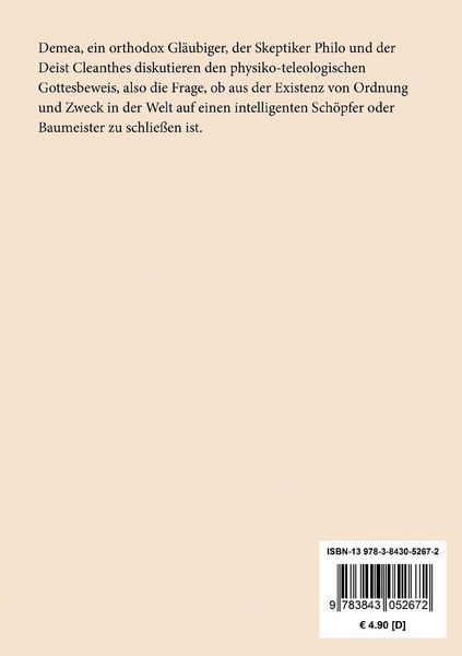 Produktbild: Dialoge &uuml;ber die nat&uuml;rliche Religion