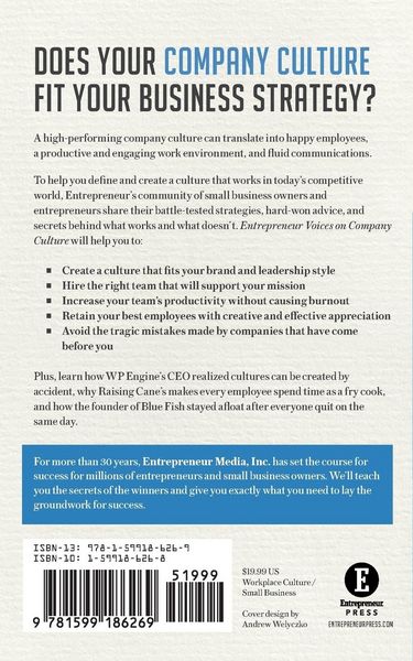 Produktbild: Entrepreneur Voices on Company Culture
