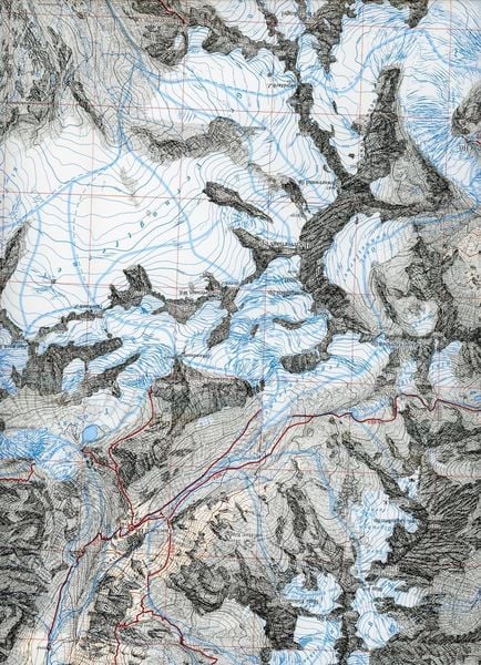 Produktbild: DAV Alpenvereinskarte 30/2 &Ouml;tztaler Alpen Wei&szlig;kugel 1 : 25 000