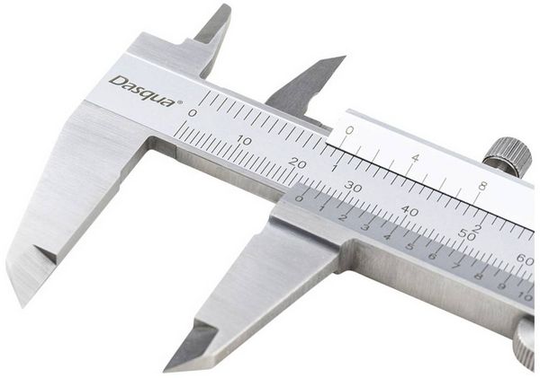 Produktbild: Dasqua 1120-3115 DIN EN 862, Monoblock-Messschieber 150mm Edelstahl