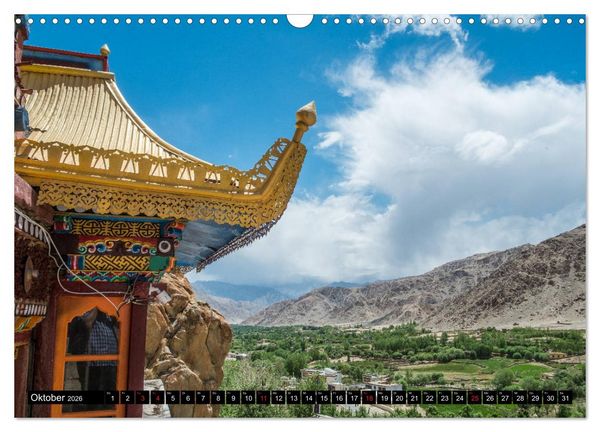 Produktbild: Ladakh - Buddhistische Kl&ouml;ster (Wandkalender 2026 DIN A3 quer), CALVENDO Monatskalender