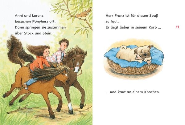 Produktbild: Ponyherz und Herr Franz: Kleines Fohlen, gro&szlig;er Held