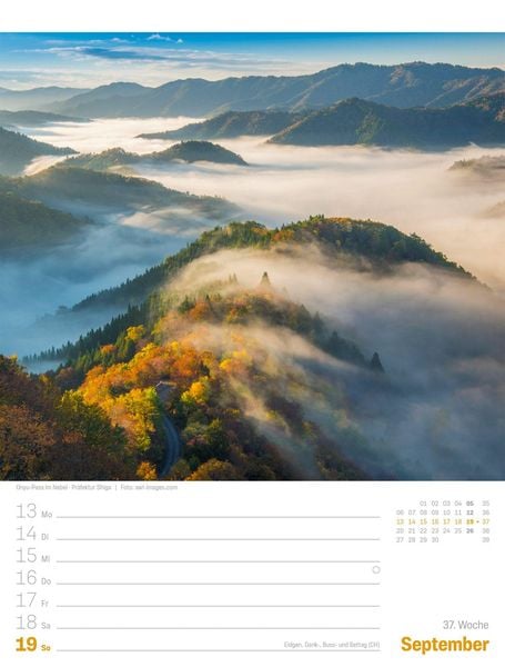 Produktbild: Japan Wochenplaner Kalender 2027 | Das Land der aufgehenden Sonne