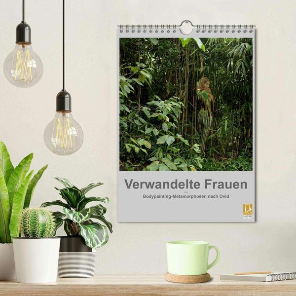 Produktbild: Verwandelte Frauen - Bodypainting-Metamorphosen nach Ovid (Wandkalender 2026 DIN A4 hoch), CALVENDO Monatskalender