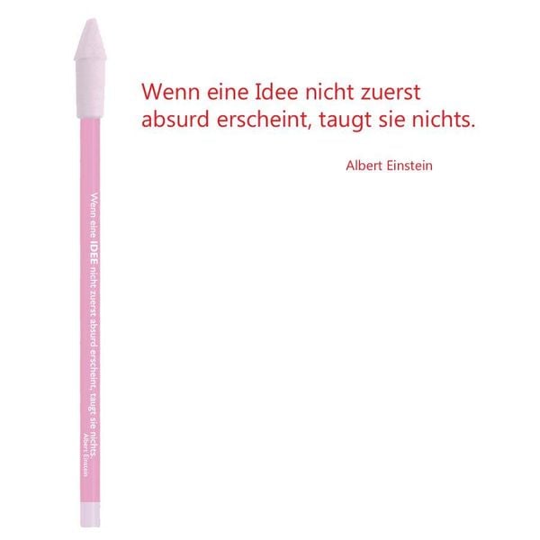 Produktbild: Bleistift rosa, Albert Einstein