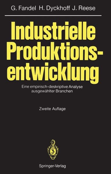 Produktbild: Industrielle Produktionsentwicklung