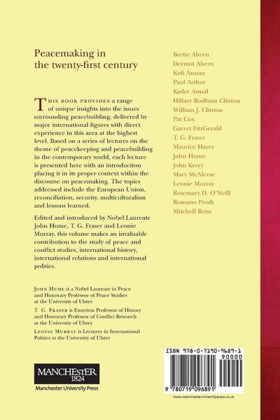 Produktbild: Peacemaking in the twenty-first century