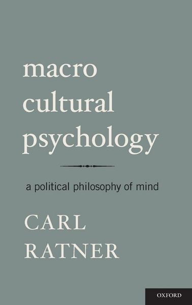 Produktbild: Macro Cultural Psychology