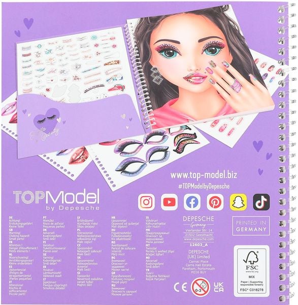 Produktbild: TOPModel Dress me up Face BEAUTY GIRL