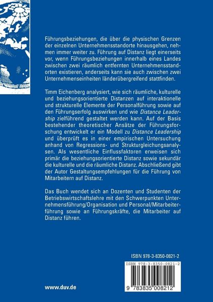 Produktbild: Distance Leadership
