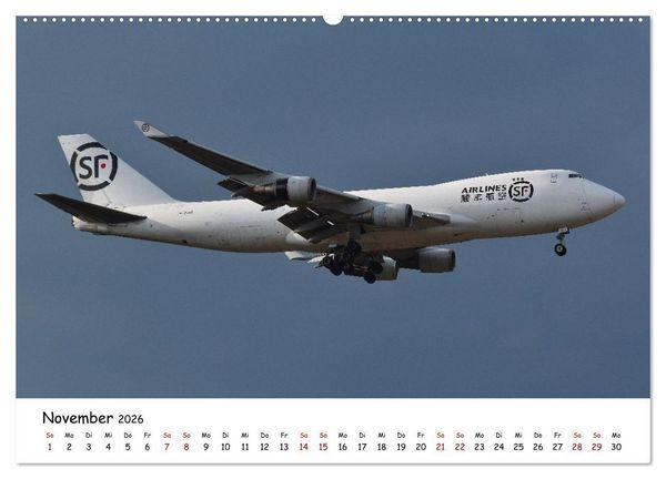 Produktbild: Ein Jahr in der Welt der Luftfahrt (Wandkalender 2026 DIN A2 quer), CALVENDO Monatskalender