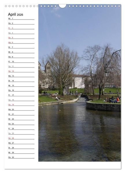 Produktbild: Streifz&uuml;ge durch Paderborn (Wandkalender 2026 DIN A3 hoch), CALVENDO Monatskalender