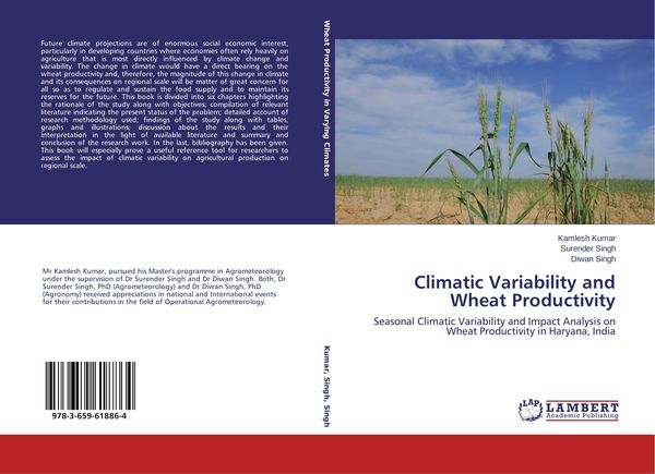 Produktbild: Climatic Variability and Wheat Productivity