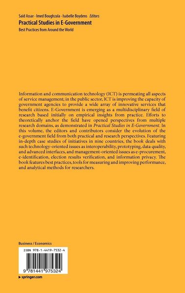 Produktbild: Practical Studies in E-Government