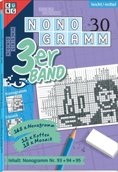 Produktbild: Nonogramm 3er-Band Nr. 30