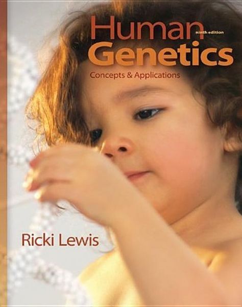 Produktbild: Lewis, Human Genetics: Concepts and Applications (C) 2010 9e, Student Edition (Reinforced Binding)