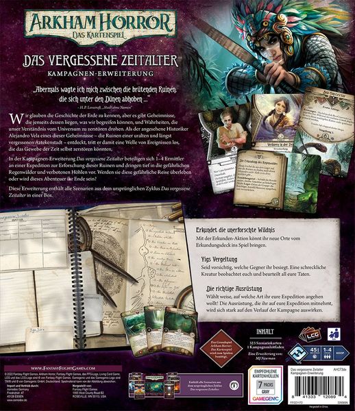 Produktbild: Arkham Horror Das Kartenspiel - Das vergessene