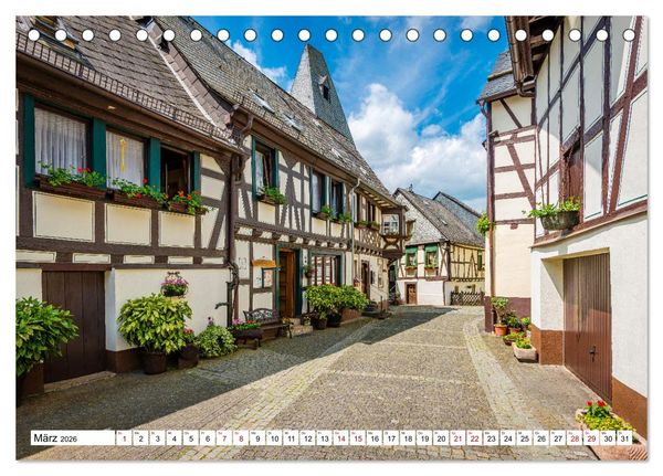 Produktbild: Herrstein - Perle des Hunsr&uuml;cks (Tischkalender 2026 DIN A5 quer), CALVENDO Monatskalender