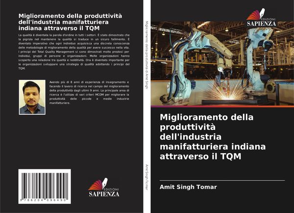 Produktbild: Miglioramento della produttivit&agrave; dell'industria manifatturiera indiana attraverso il TQM