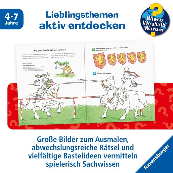 Wieso? Weshalb? Warum? aktiv-Heft - Ritterburg