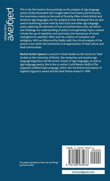 Produktbild: Analysing Sign Language Poetry