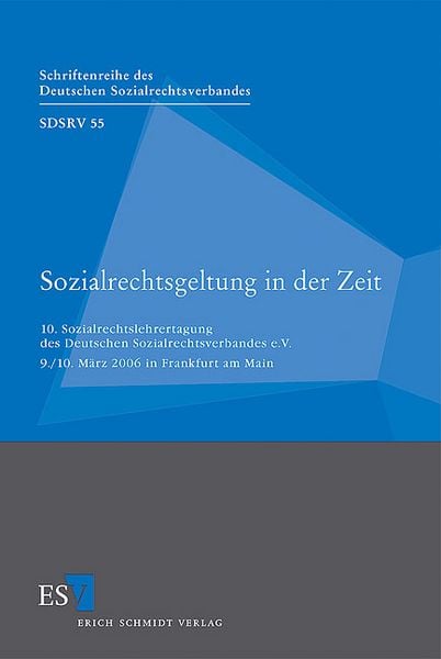 Produktbild: Sozialrechtsgeltung in der Zeit